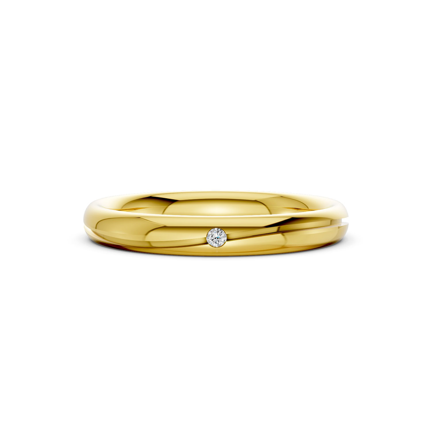 JDR2391A-L-T-KY Nhẫn Cưới Nữ 14K Kim Cương Lab-grown Shine Together