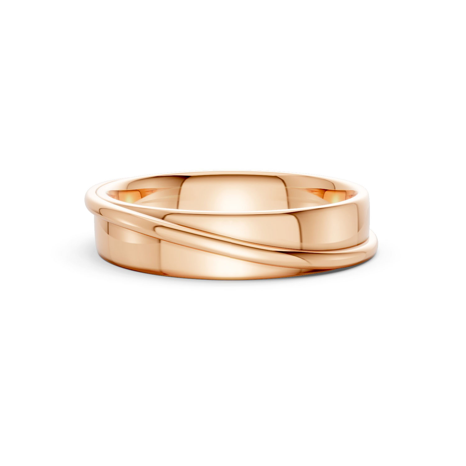 JDR2412-M-T-KR Nhẫn Cưới Nam 14K Enjoy Love