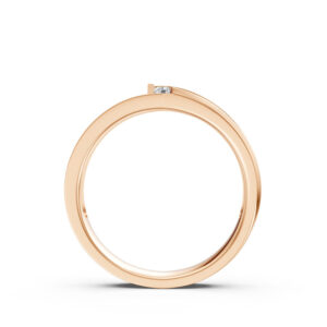 Nhẫn Cưới Nữ 14K Kim Cương Lab-grown Tesoro