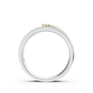 Nhẫn Cưới Nữ 14K Kim Cương Lab-grown Tesoro