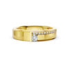 Nhẫn Cưới Nam 14K Kim Cương Tesoro