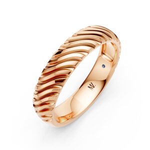 Nhẫn Cưới Nam 14K Kim Cương Grace