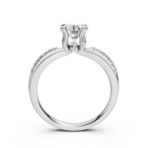 Nhẫn Cầu Hôn 18K Kim Cương Peggy