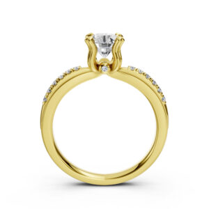 Nhẫn Cầu Hôn 18K Kim Cương Peggy