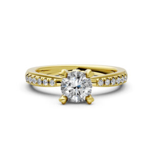 Nhẫn Cầu Hôn 18K Kim Cương Peggy