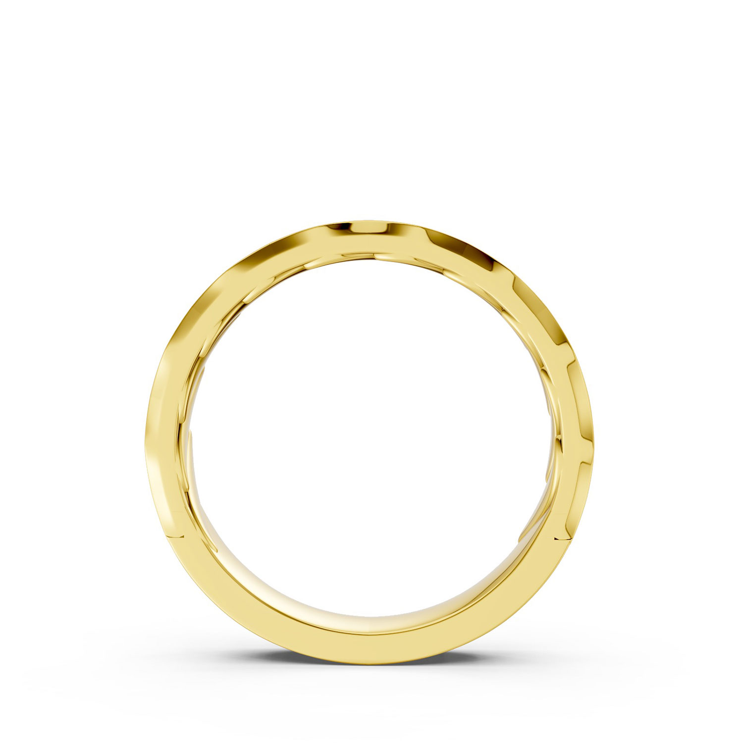 JDR2497-L-F-KY Nhẫn Cưới Nữ 14K Kim Cương Pure Elegance