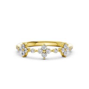 Nhẫn Cưới Nữ 10K CZ The Lennons