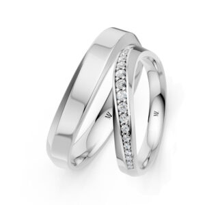 Cặp Nhẫn Cưới 14K Kim Cương Lab-grown The Ottos