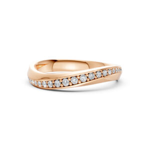 Nhẫn Cưới Nữ 14K Kim Cương The Ottos