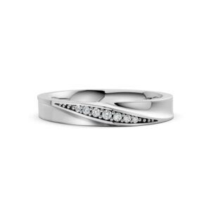 Nhẫn Cưới Nữ 14K CZ The Ivors