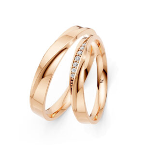 Cặp Nhẫn Cưới 14K Kim Cương Starry Dream
