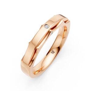 Nhẫn Cưới Nữ 14K Kim Cương The Mortimers