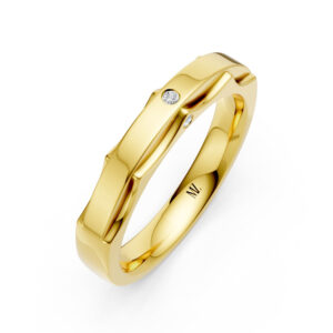 Nhẫn Cưới Nữ 14K Kim Cương The Mortimers