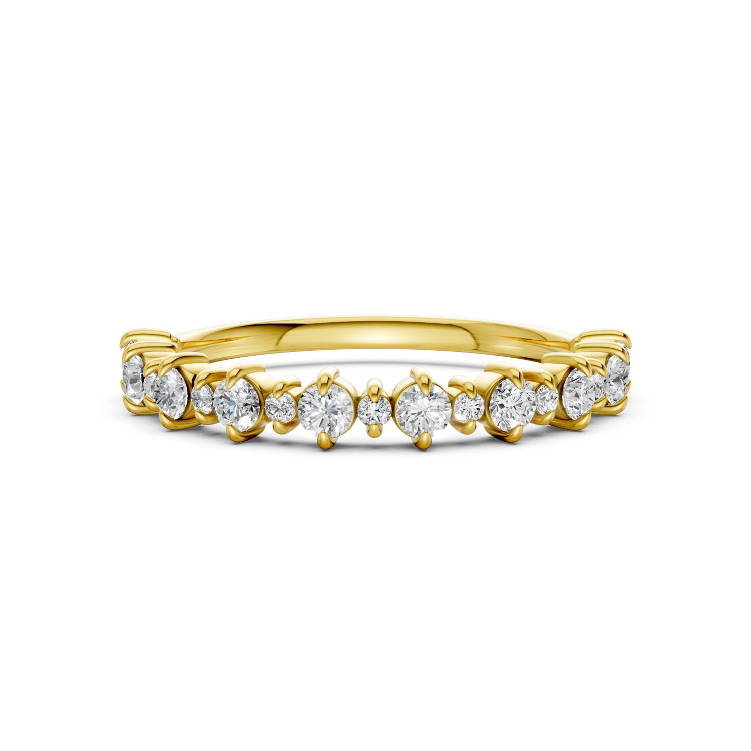 JDR2544-L-T-KY Nhẫn Cưới Nữ 10K CZ Brillante Amor