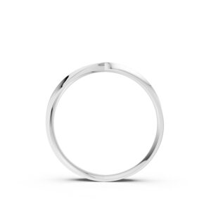 Nhẫn Cưới Nữ 14K Perseus-Slim Design