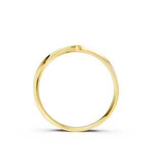 Nhẫn Cưới Nữ 14K Perseus-Slim Design