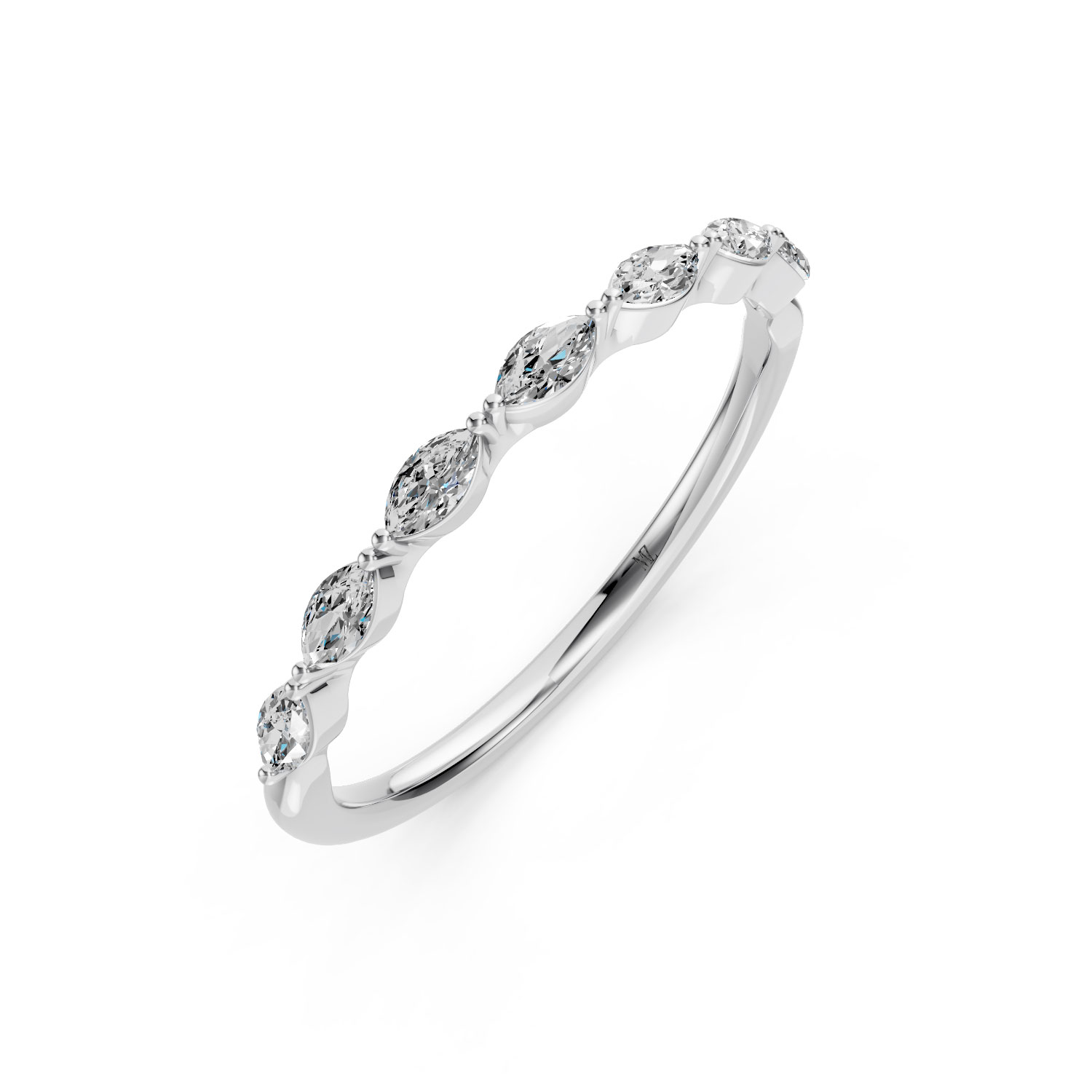 Nhẫn Vàng 10K CZ Sparkling Stream Nhẫn Vàng 10K CZ Sparkling Stream