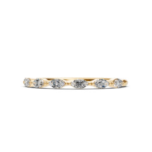 Nhẫn Vàng 10K CZ Sparkling Stream