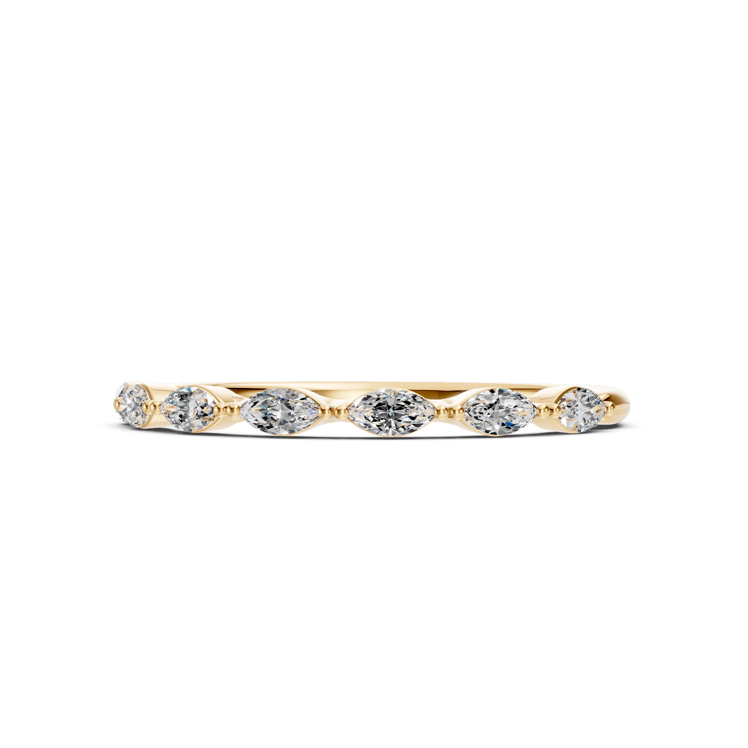 Nhẫn Vàng 10K CZ Sparkling Stream Nhẫn Vàng 10K CZ Sparkling Stream