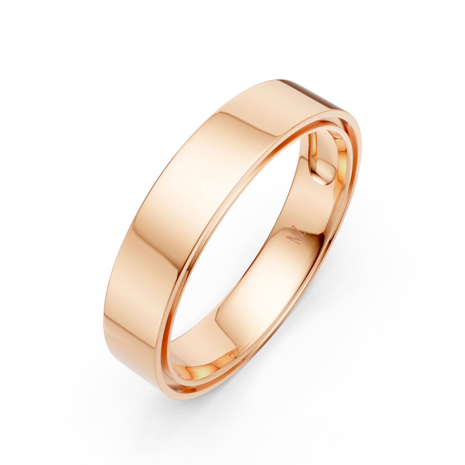 JDR2556-M-P-KR Nhẫn Cưới Nam 14K Mark Mate