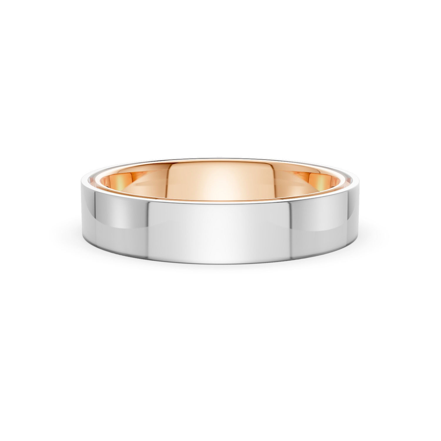 JDR2556-M-T-KRW Nhẫn Cưới Nam 14K Mark Mate