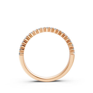 Nhẫn Cưới Nữ 14K CZ Sparkle