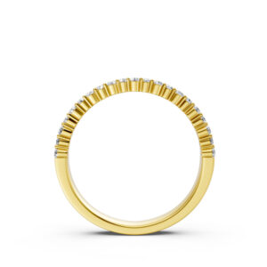 Nhẫn Cưới Nữ 14K CZ Sparkle