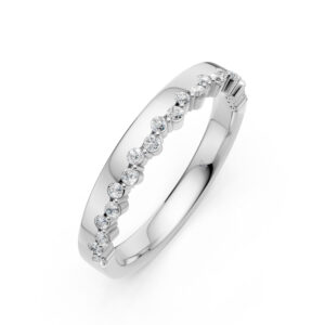 Nhẫn Cưới Nữ 14K CZ Sparkle