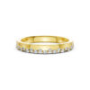 Nhẫn Cưới Nữ 14K CZ Sparkle
