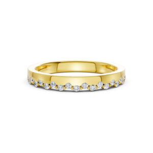 Nhẫn Cưới Nữ 14K CZ Sparkle