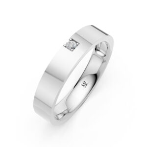 Nhẫn Cưới Nam 14K Kim Cương The Levies