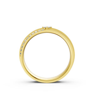 Nhẫn Cưới Nữ 14K Kim Cương The Marleys