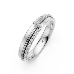 Nhẫn Cưới Nữ 14K Kim Cương The Marleys
