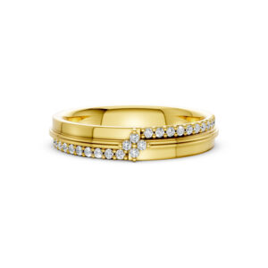 Nhẫn Cưới Nữ 14K Kim Cương The Marleys