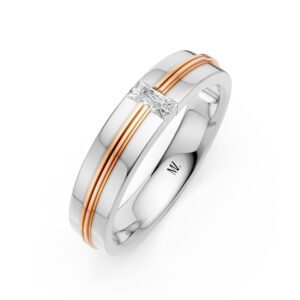 Nhẫn Cưới Nam 18K Kim Cương The Marleys