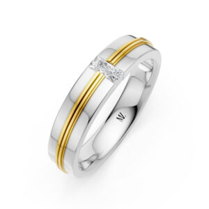 Nhẫn Cưới Nam 18K Kim Cương The Marleys