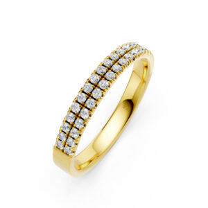 Nhẫn Cưới Nữ 14K CZ The Clares