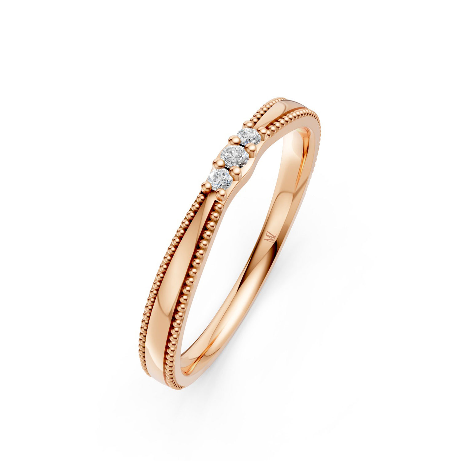Nhẫn Cưới Nữ 10K CZ The Mikels Nhẫn Cưới Nữ 10K CZ The Mikels
