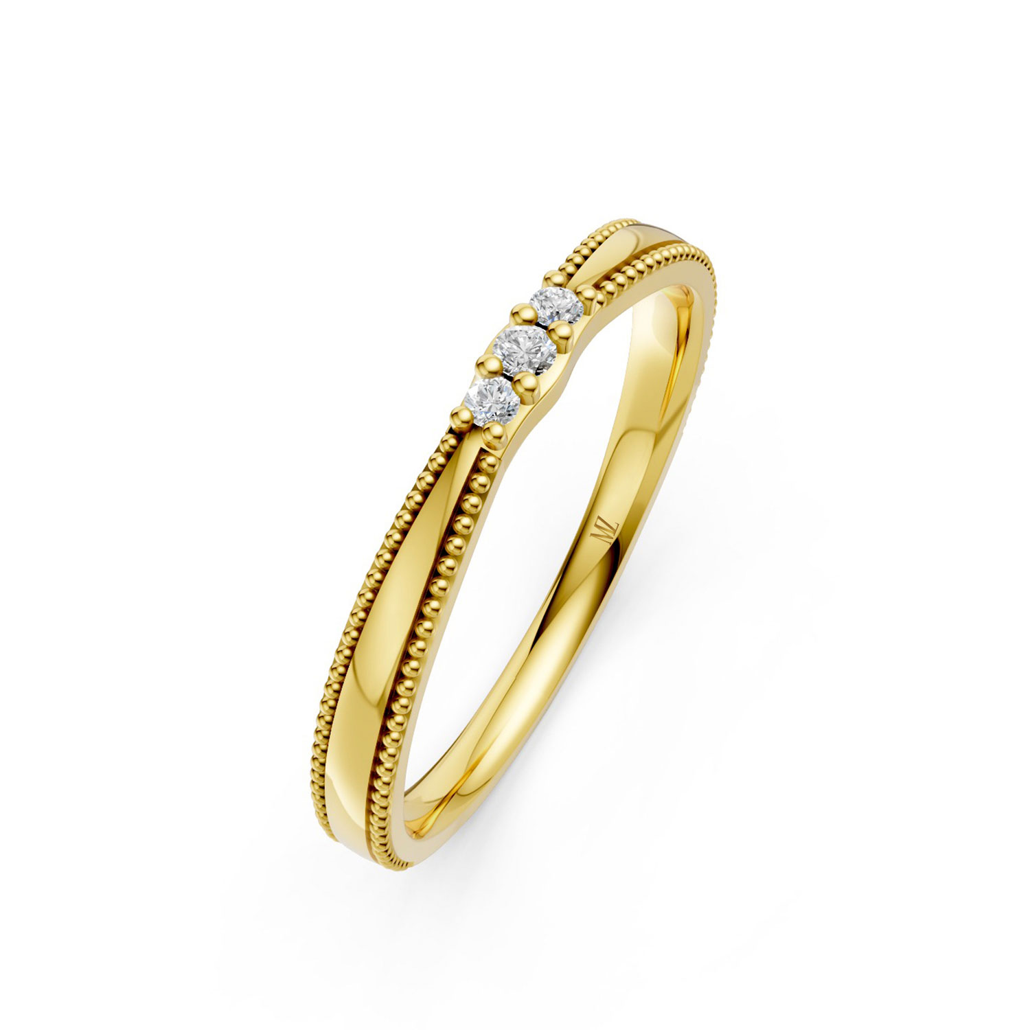 Nhẫn Cưới Nữ 10K CZ The Mikels Nhẫn Cưới Nữ 10K CZ The Mikels