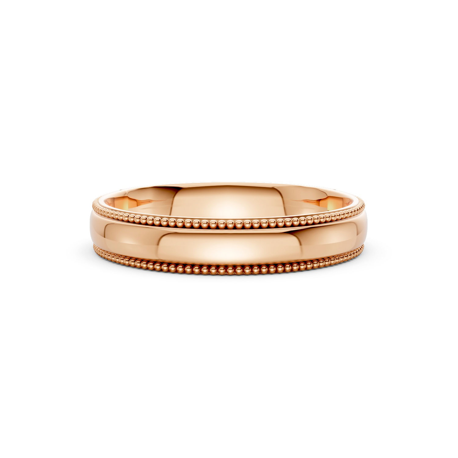 Nhẫn Cưới Nam 10K The Mikels-Solid Band Nhẫn Cưới Nam 10K The Mikels-Solid Band