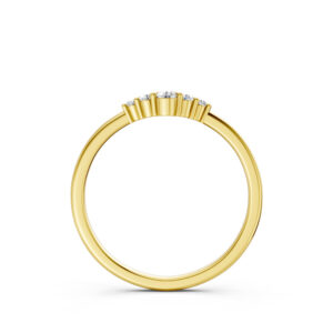 Nhẫn Cưới Nữ 10K CZ The Kings