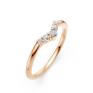 Nhẫn Cưới Nữ 10K CZ The Kings