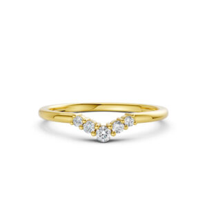 Nhẫn Cưới Nữ 10K CZ The Kings