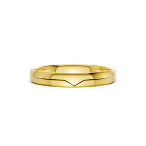Nhẫn Cưới Nam 14K The Kings - Slim Design(Solid Band)