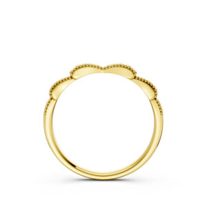 Nhẫn Cưới Nữ 10K CZ The Lexuses-Slim Design