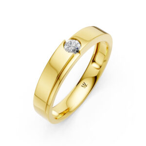 Nhẫn Cưới Nam 14K Kim Cương Lab-grown The Luciens