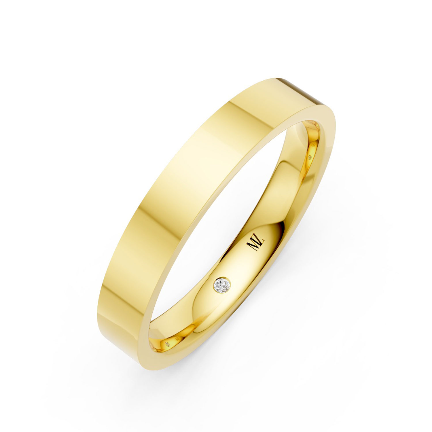 JDR2608-L-P-KY Nhẫn Cưới Nữ 14K Kim Cương Lab-grown The Lous