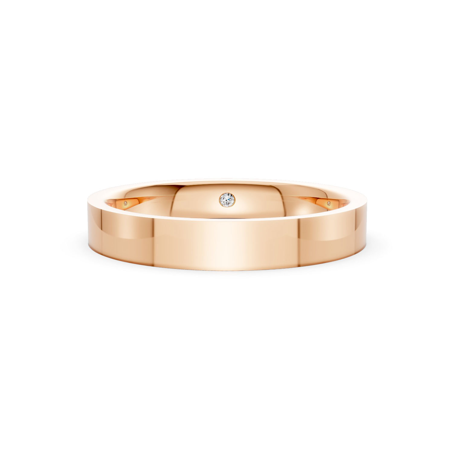 JDR2608-L-T-KR Nhẫn Cưới Nữ 14K Kim Cương Lab-grown The Lous