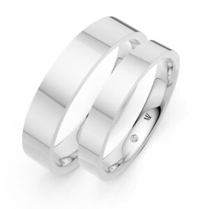 Cặp Nhẫn Cưới 14K Kim Cương The Lous