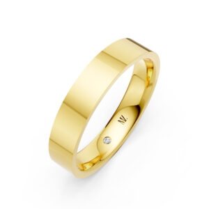 Nhẫn Cưới Nam 14K Kim Cương The Lous